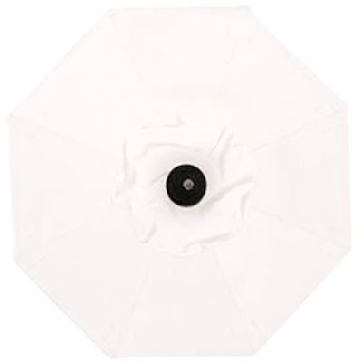 Image of 9' White Patio Umbrella